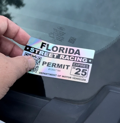Car Street Racing Permit
