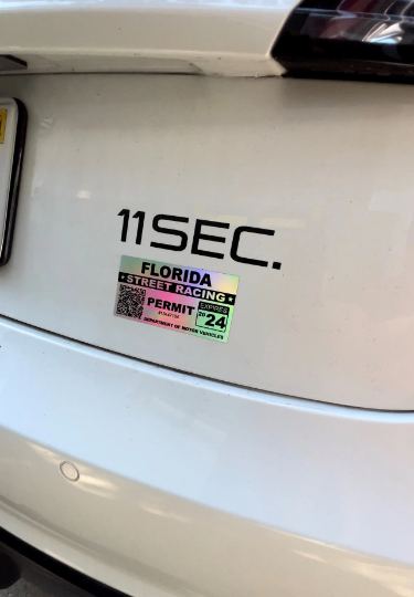 Car Street Racing Permit