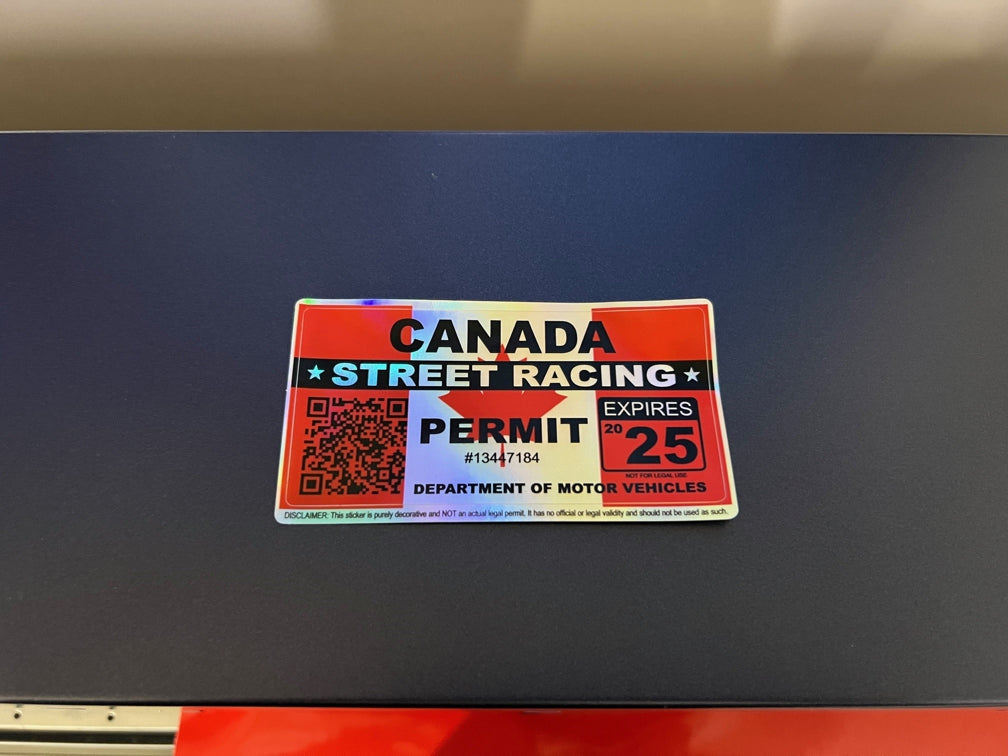 Car Street Racing Permit
