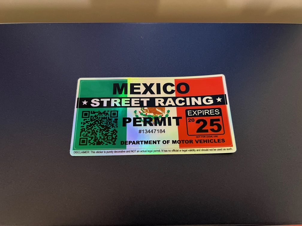 Car Street Racing Permit