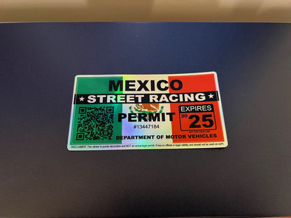 Car Street Racing Permit