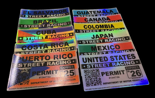Car Street Racing Permit